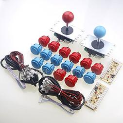 Sanwa Arcade Game Diy Bundle For Usb Mame Cabinet & Raspberr