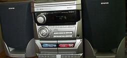Aiwa CX-NA115 AM/FM Double Cassette 3 CD Stereo System