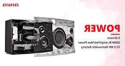 Aiwa Exos-9 Bluetooth Portable Speaker, 9H Playtime, Recharg