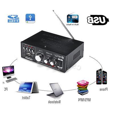 360W Audio Amplifier Tuner Radio Mic