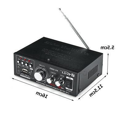360W Digital Audio AMP Radio SD Mic Car