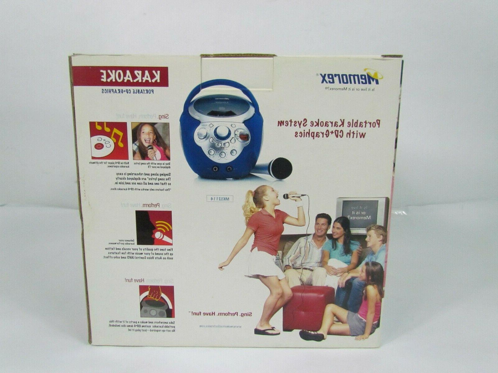 Memorex MKS2114 Karaoke System NIB